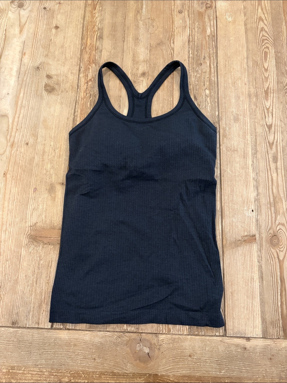 lululemon athletica Black Racerback Tank